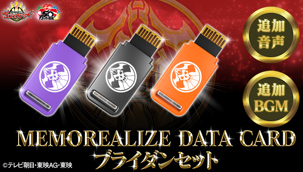 MEMOREALIZE DATA CARD SET1