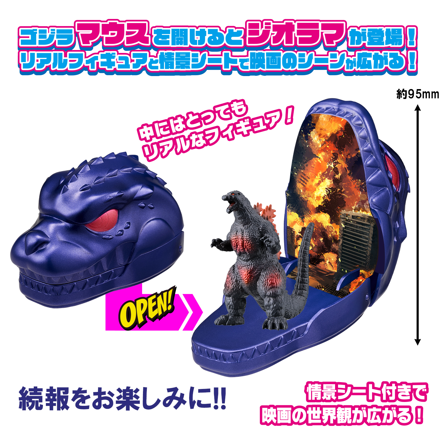 ジオラマウス ゴジラ