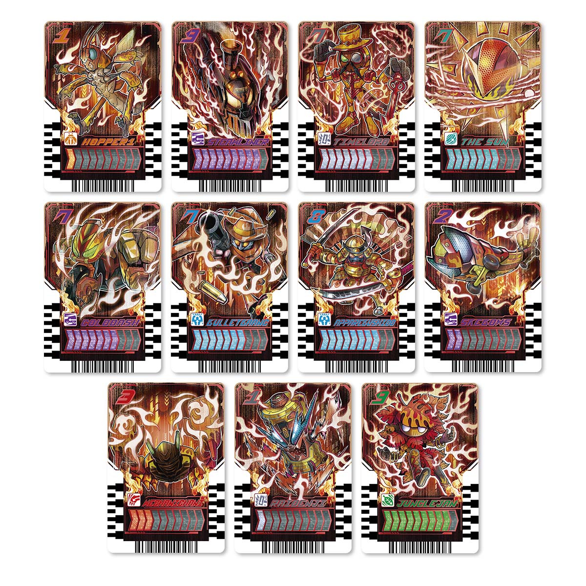 PREMIUM DX ライドケミートレカ ラストガッチャセット