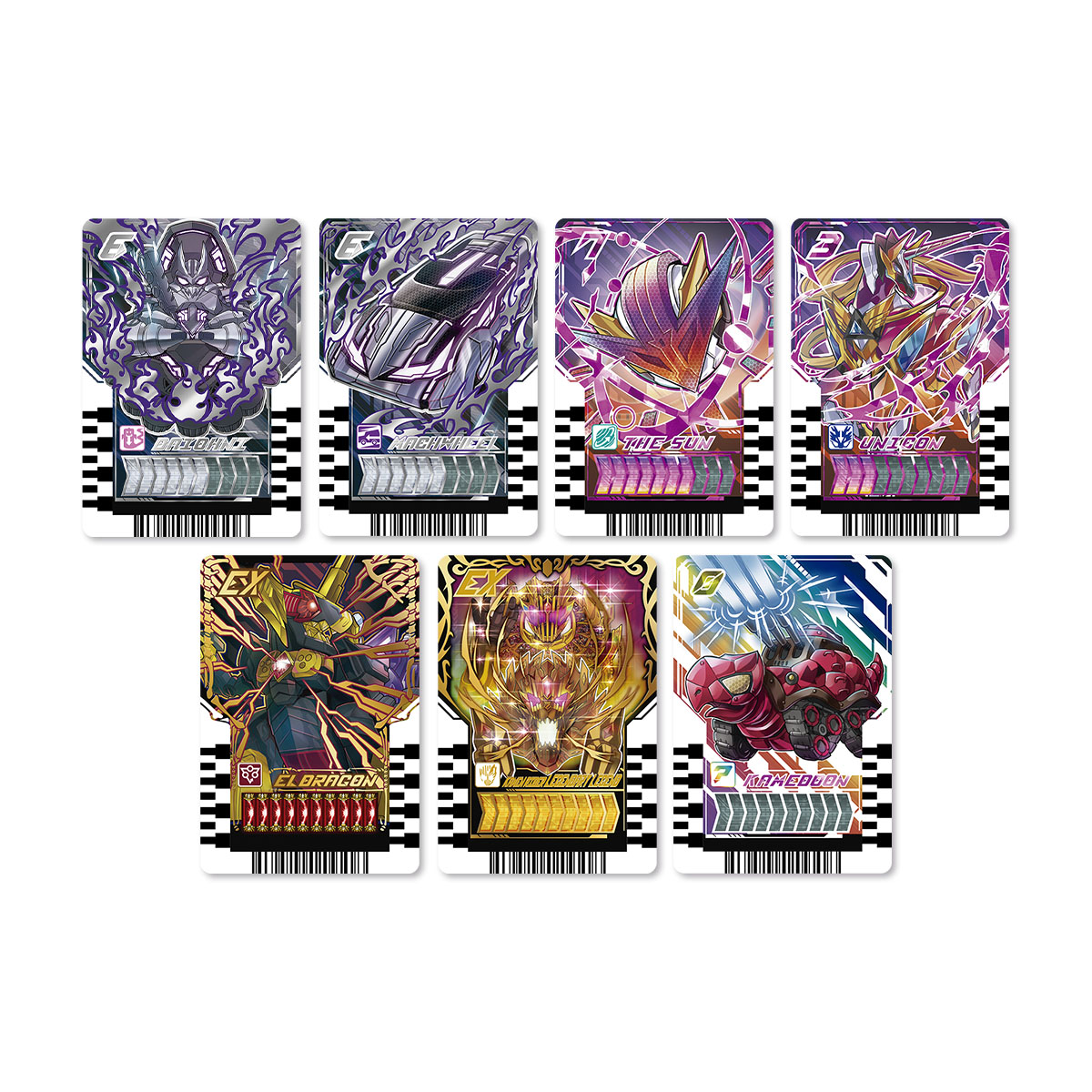 PREMIUM DX ライドケミートレカ ラストガッチャセット