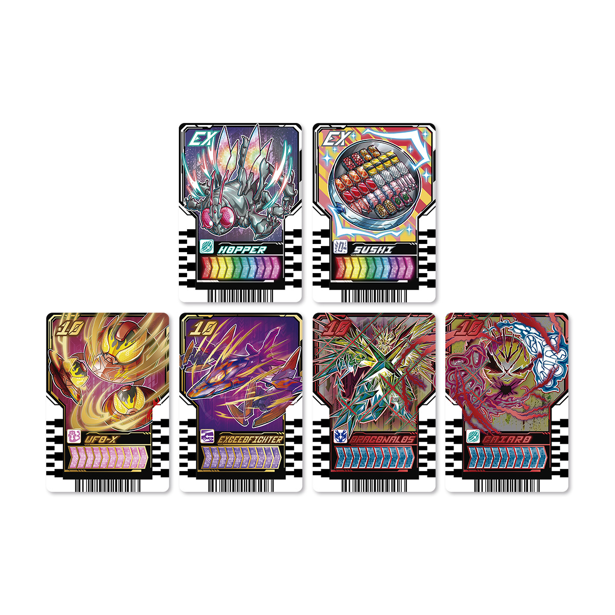 PREMIUM DX ライドケミートレカ ラストガッチャセット