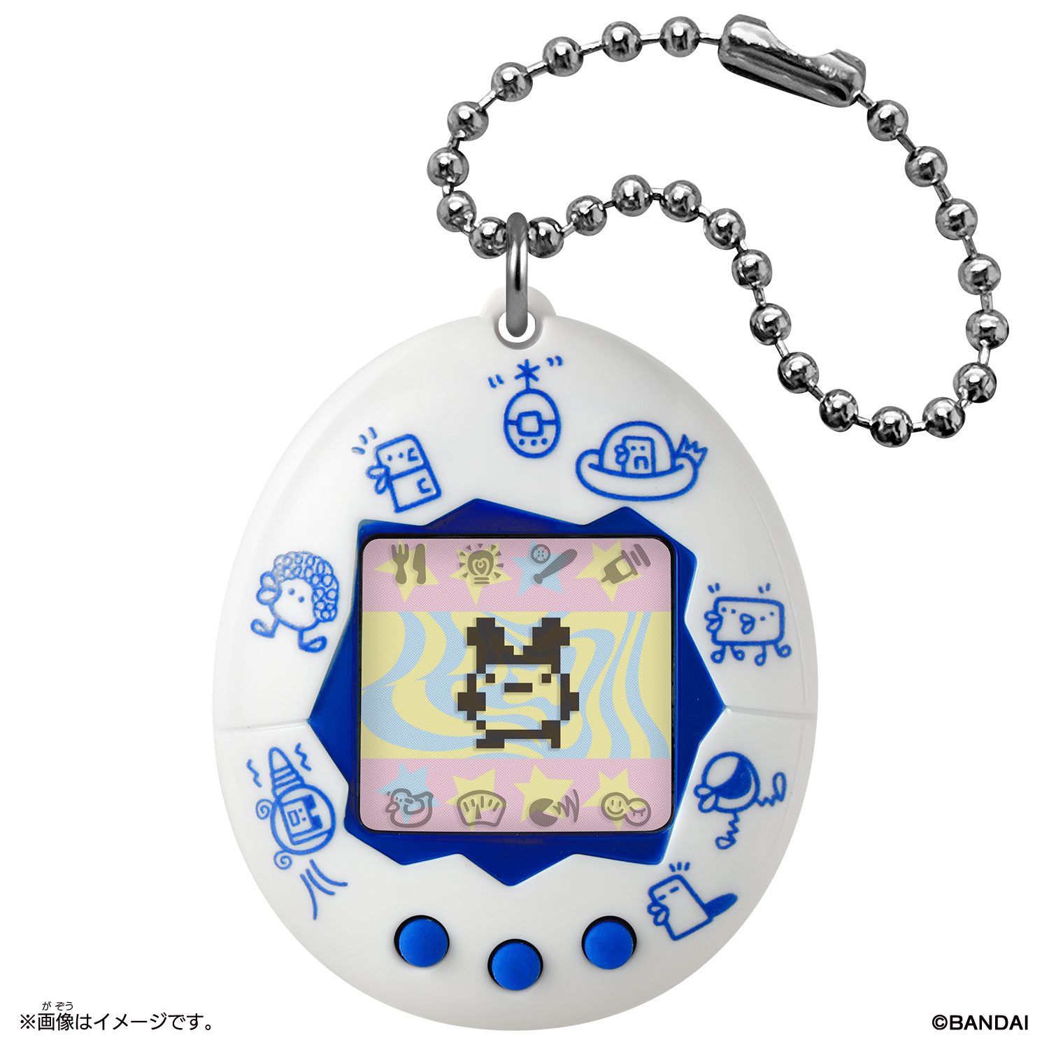 30th Revival Original Tamagotchi New Species Found!! White
