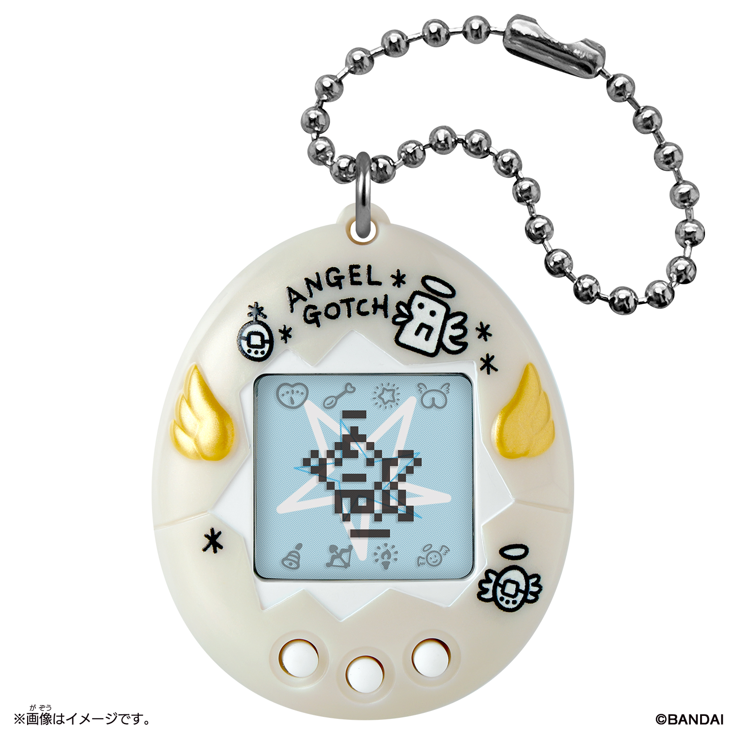 30th Revival Original Tamagotchi Angel Peal White