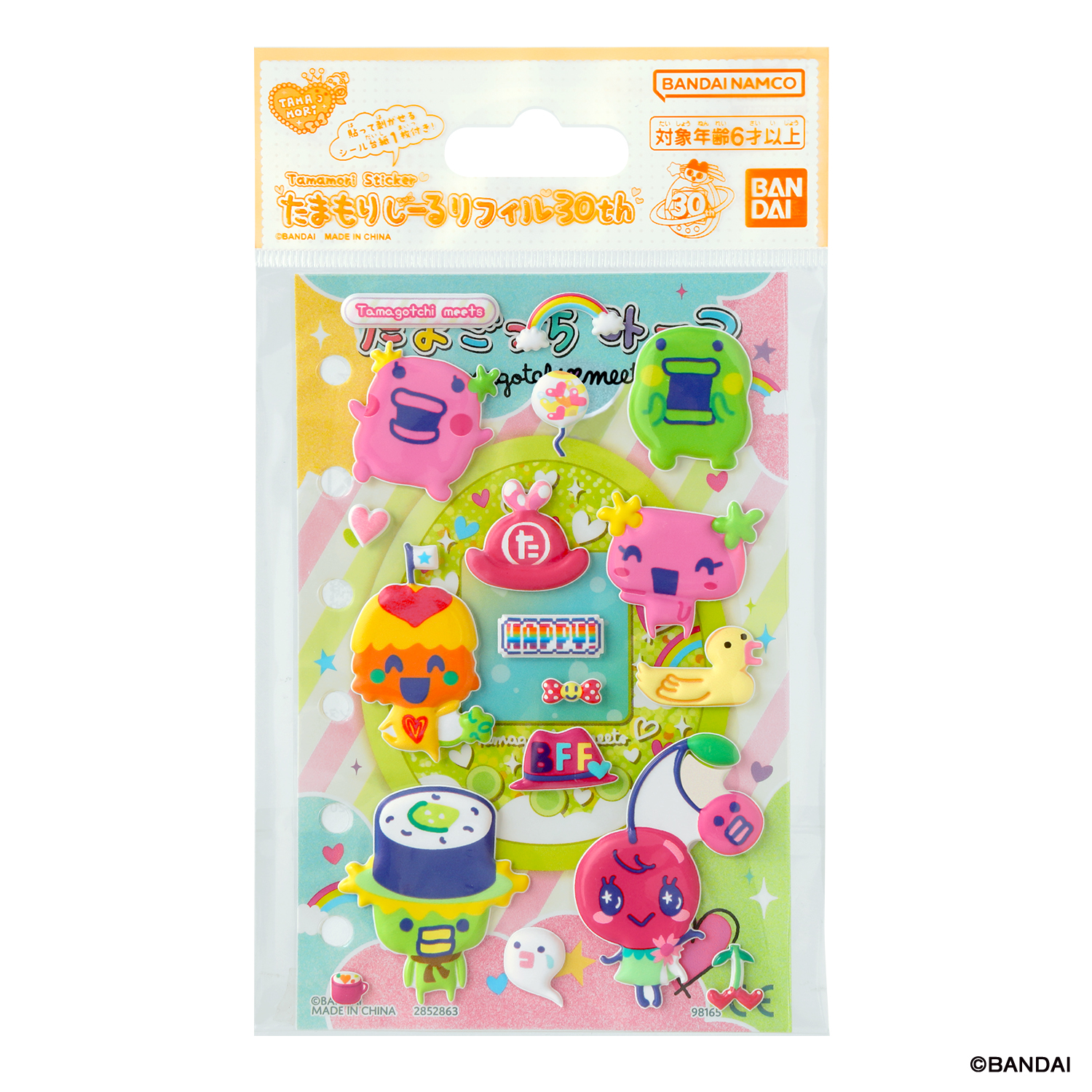 Tamamori Seal Refill 30拓麻歌子见面套装